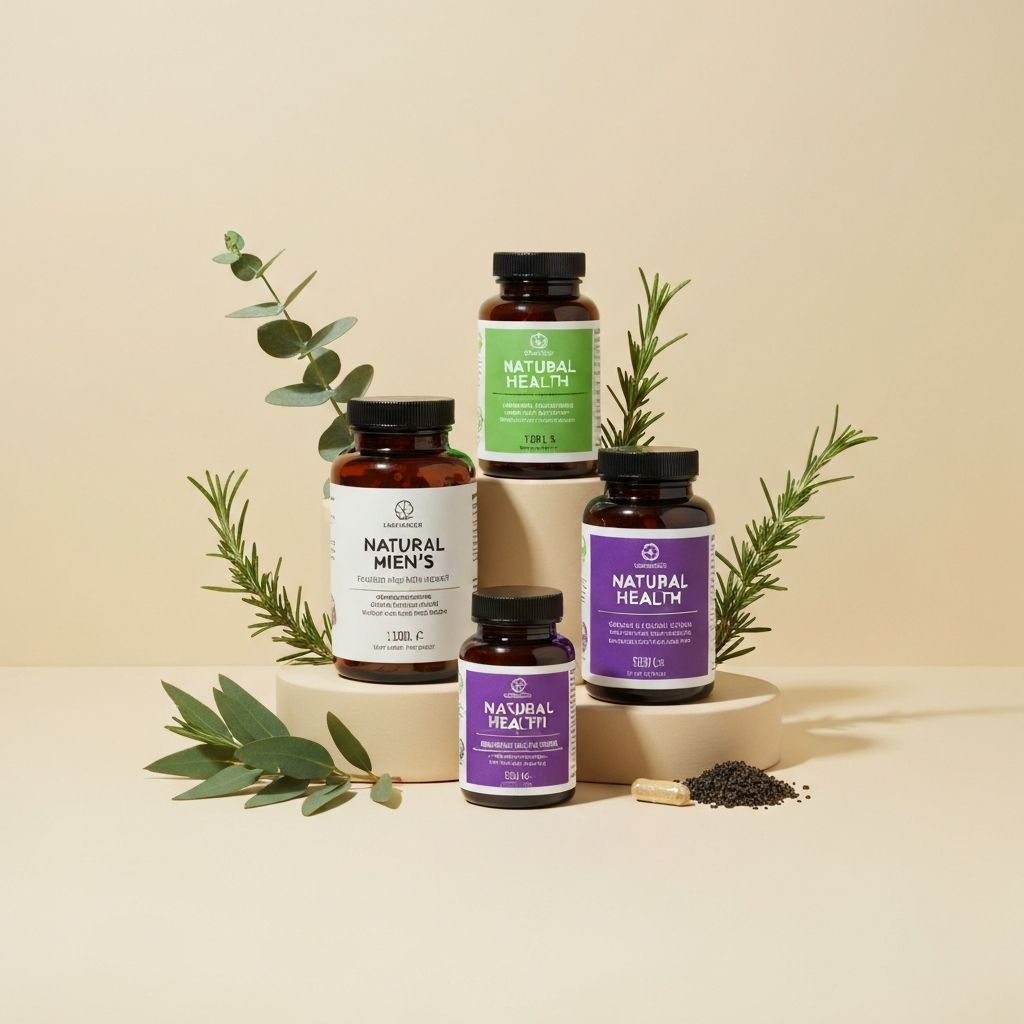 Men's natural supplements for daily wellness